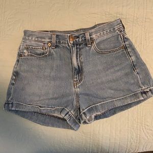 American Eagle Denim Mom Shorts